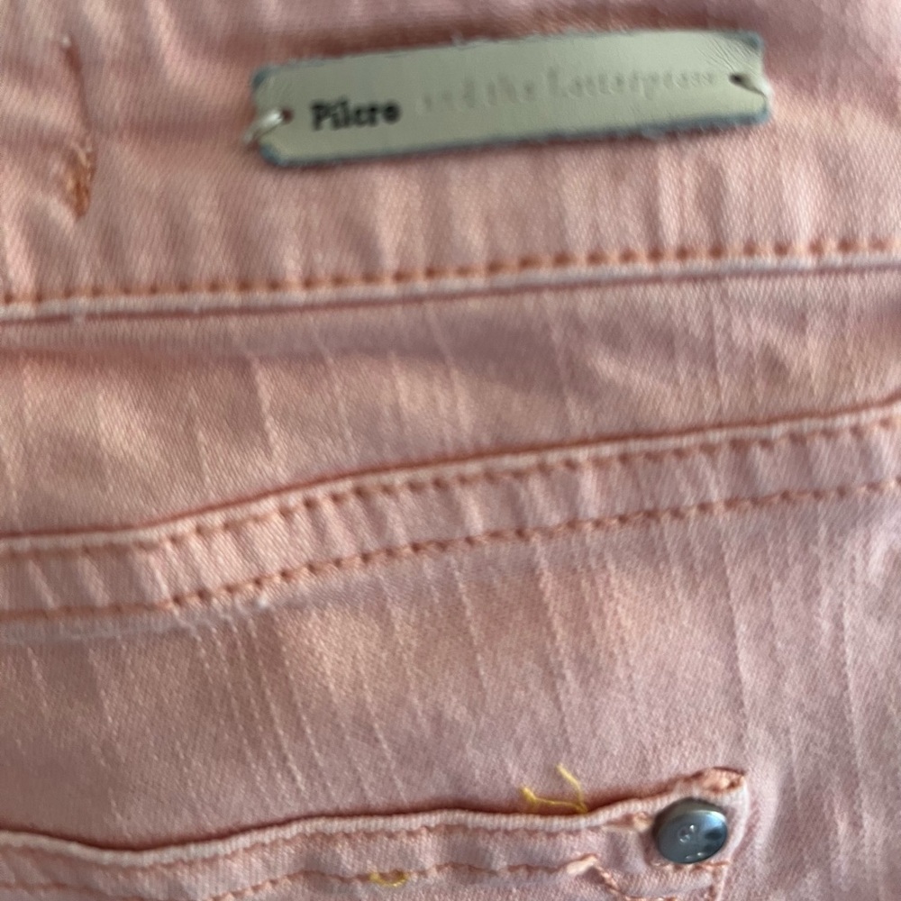 Anthropologie Pilcro and the Letterpress Light Orange Jeans Size 25 - Picture 5 of 5